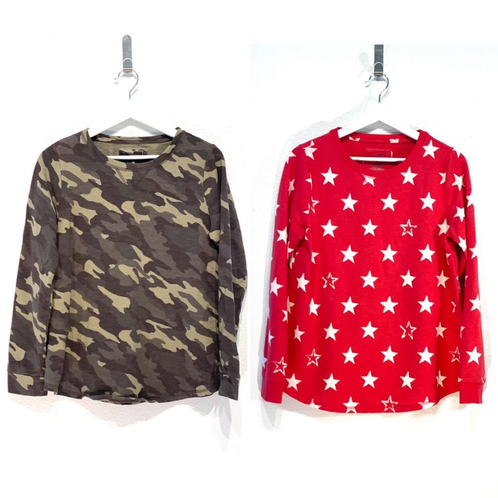 Sonoma 2 PACK Pullover Long Sleeve Sweatshirt